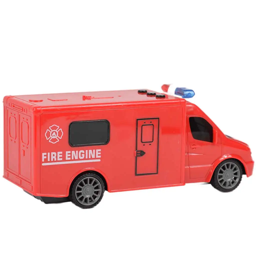 RC ferngesteuertes Feuerwehrauto Einsatzfahrzeug mit Lichteffekten 1/30 Maßstab 20cm Bild 2