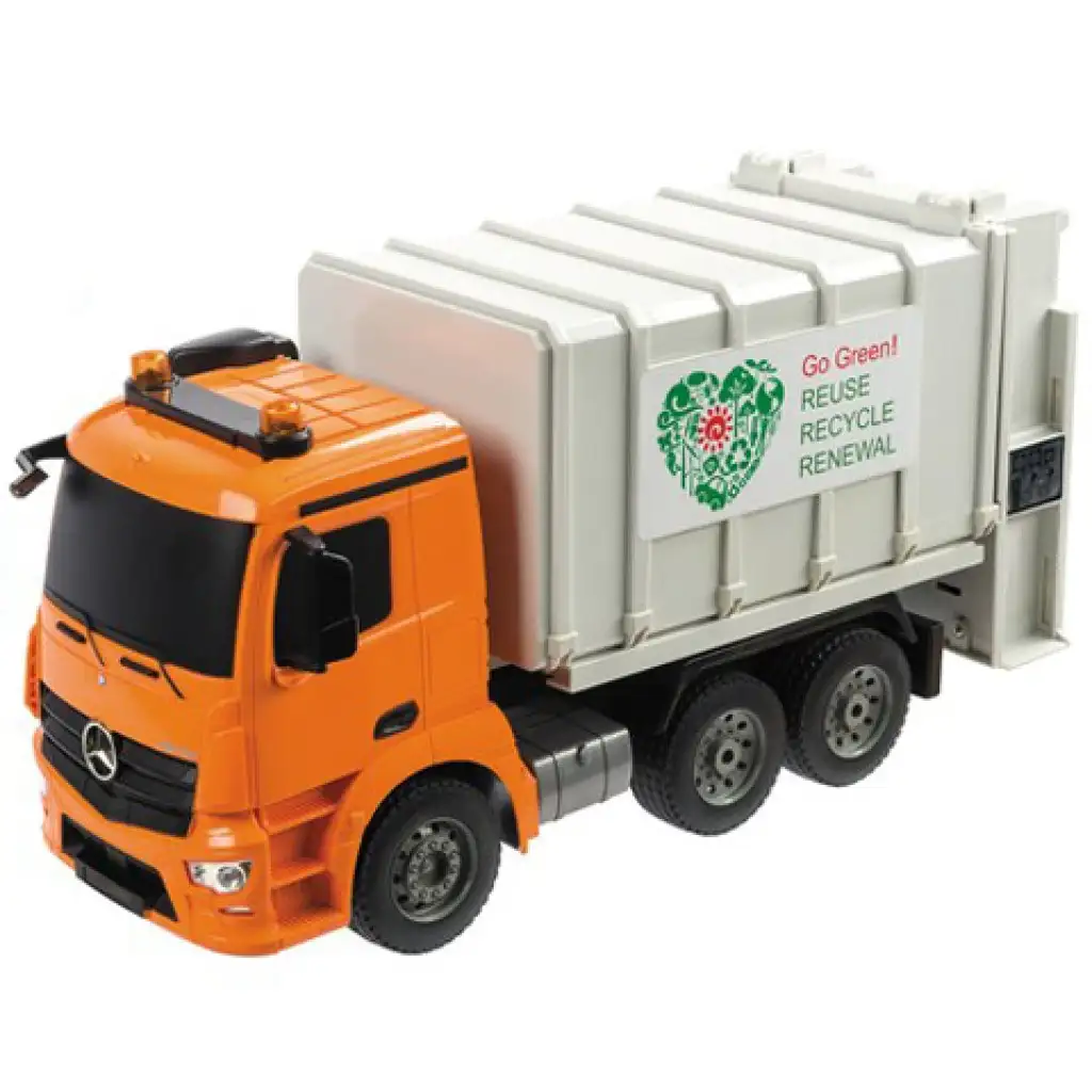 RC Mercedes Arocs ferngesteuertes Müllauto 1:20 mit Licht und Sound 2,4GHz Bild 1