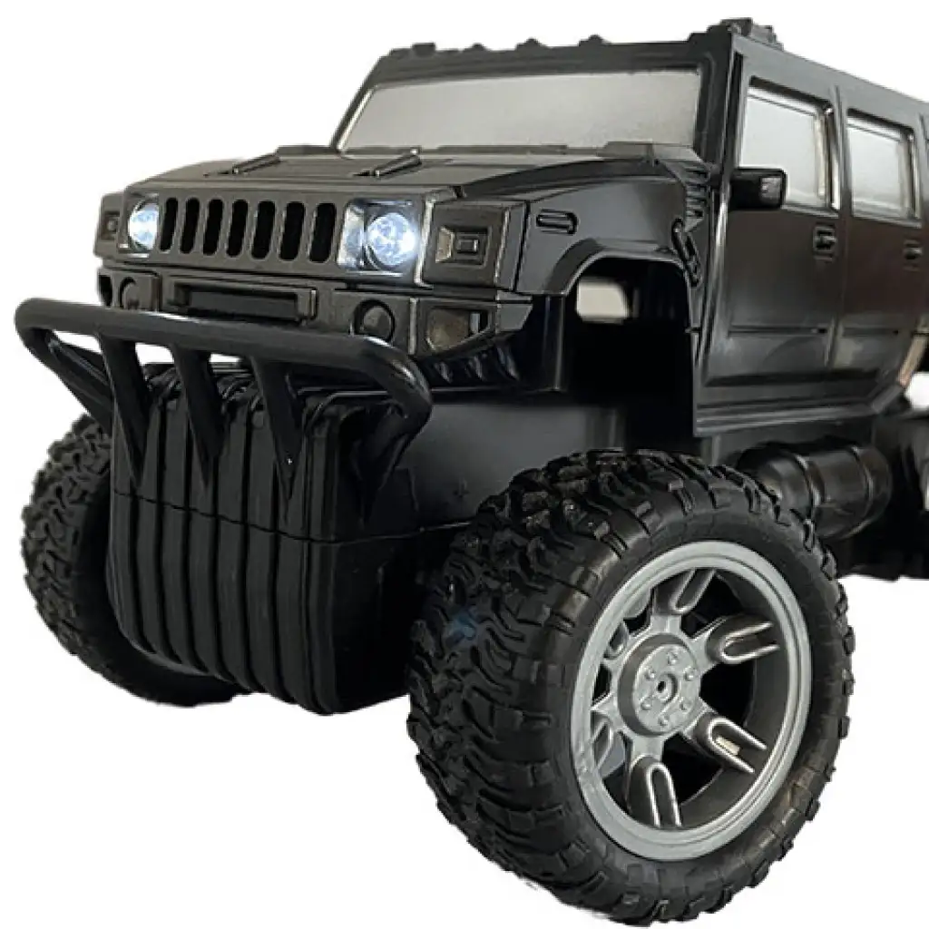 RC Off-Road Fernbedienung Hummer mit Licht 27 MHz 22cm 1/14 Maßstab in zwei Varianten Bild 3