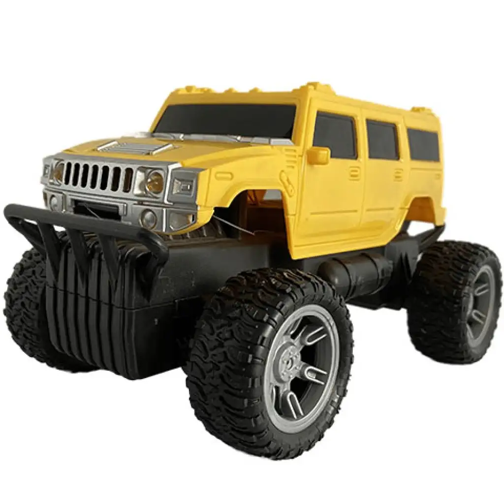 RC Off-Road Fernbedienung Hummer mit Licht 27 MHz 22cm 1/14 Maßstab in zwei Varianten Bild 4