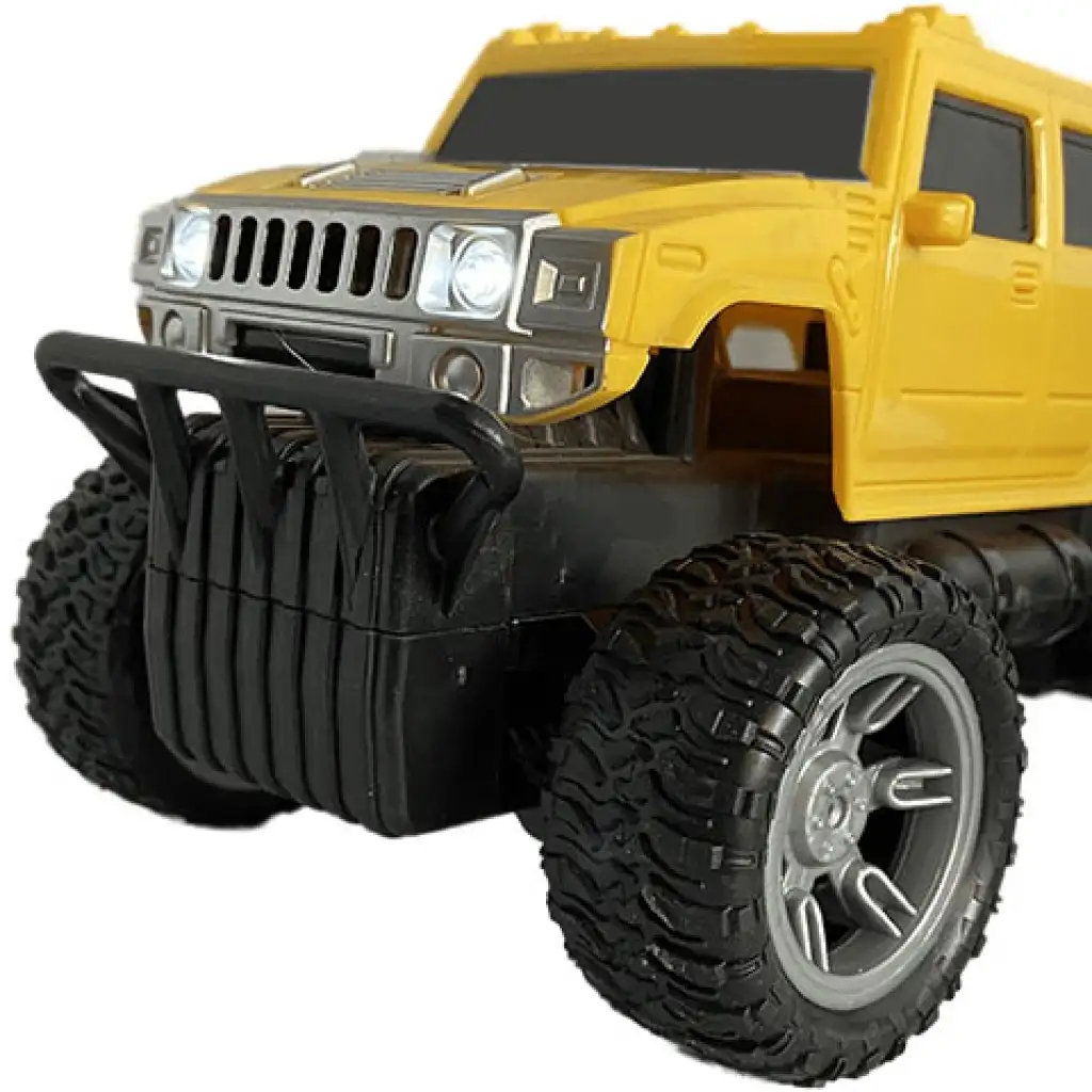 RC Off-Road Fernbedienung Hummer mit Licht 27 MHz 22cm 1/14 Maßstab in zwei Varianten Bild 6