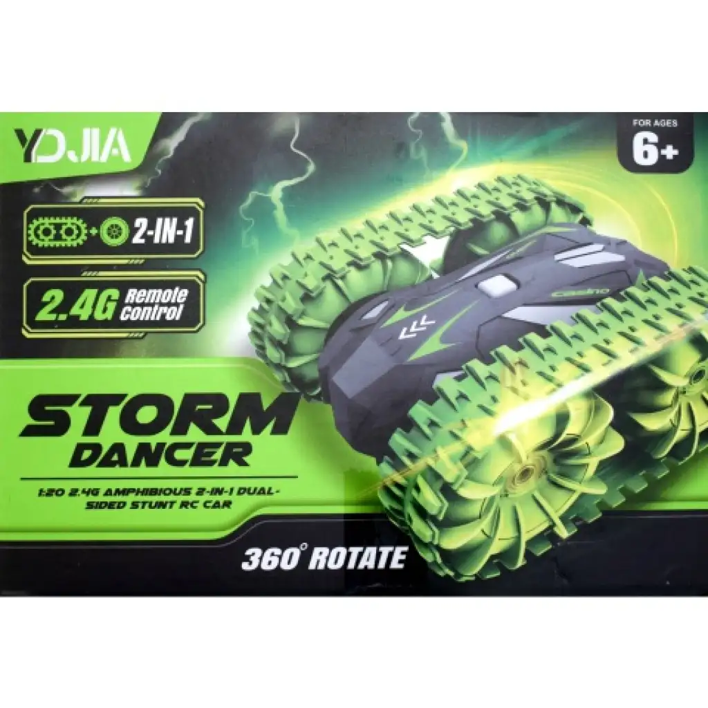 RC Storm Dancer 360: 2 in 1 amphibisches ferngesteuertes Fahrzeug mit Kettenantrieb 2.4GHz in mehreren Varianten Bild 2
