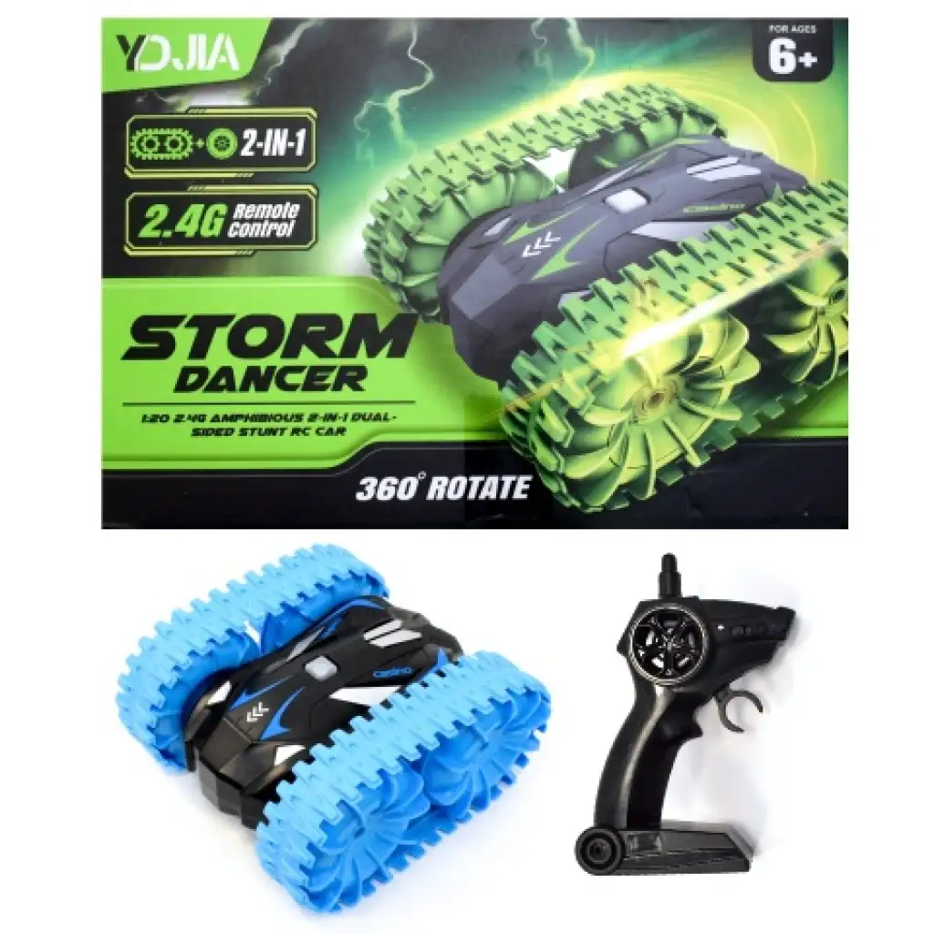 RC Storm Dancer 360: 2 in 1 amphibisches ferngesteuertes Fahrzeug mit Kettenantrieb 2.4GHz in mehreren Varianten Bild 3
