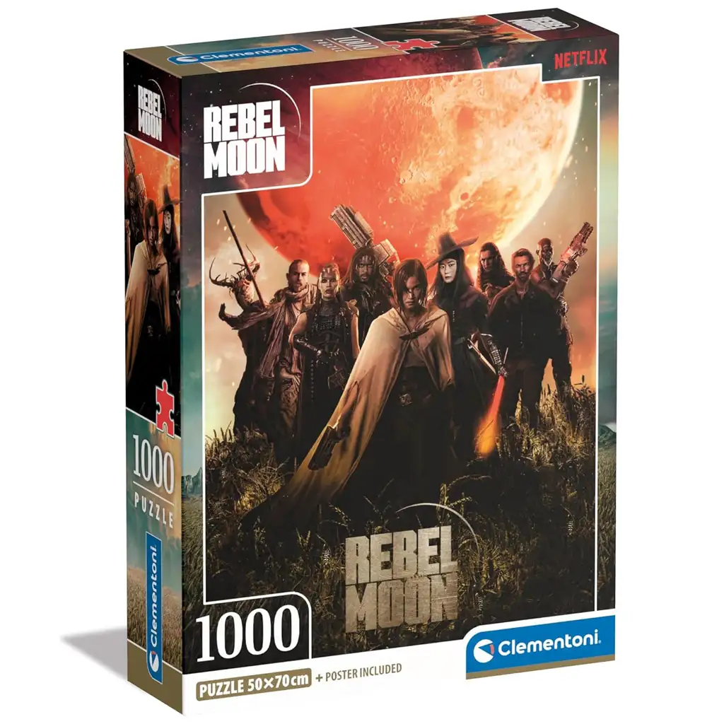 Rebel Moon: Das Kind des Feuers 1000-teilige Puzzle - Clementoni Bild 1