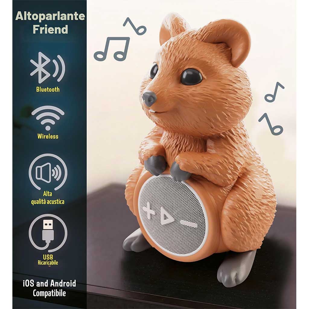 Regnerische Tage Quokka Bluetooth Lautsprecher - Lisciani Bild 3