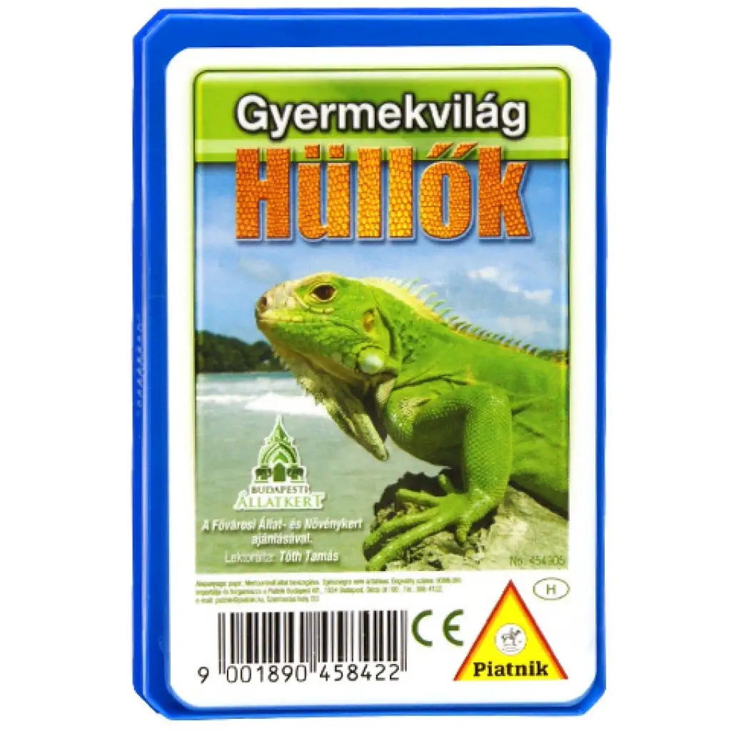Reptilien Kartenspiel (Budapester Zoo) - Piatnik Bild 1