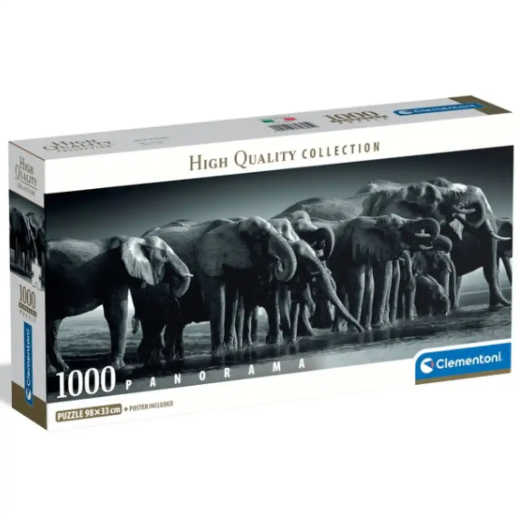 Riesenherde HQC 1000-teiliges Panorama-Puzzle - Clementoni Bild 1
