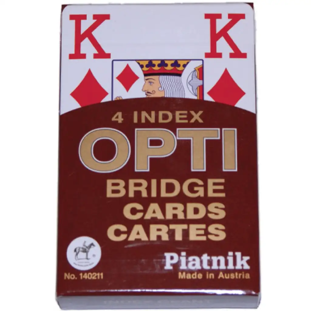 Römikarten 4 Indizes Opti Bridzs - Piatnik Bild 1