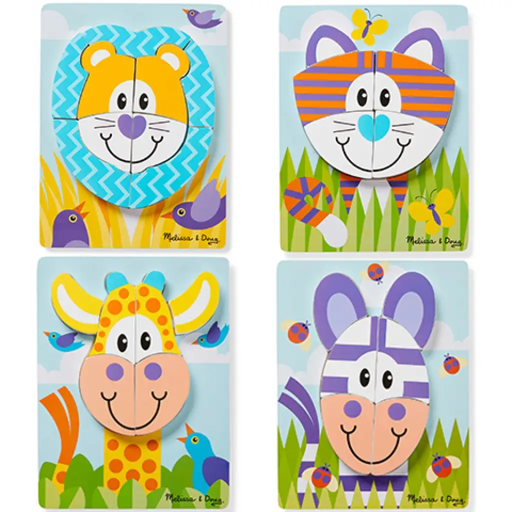 Safari-Riesenpuzzle aus Holz - Melissa & Doug Bild 2