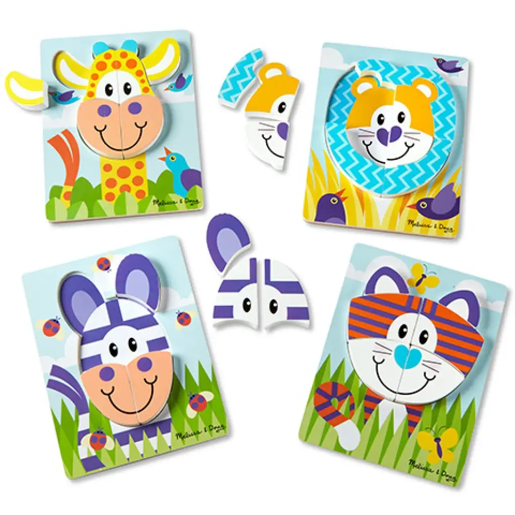 Safari-Riesenpuzzle aus Holz - Melissa & Doug Bild 3