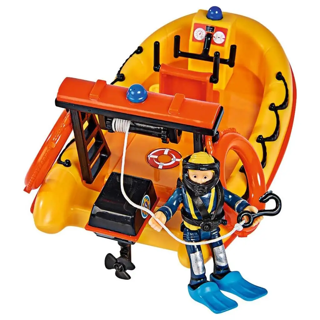 Sam der Feuerwehrmann: Neptun Motorboot mit Penny Figur - Simba Toys Bild 3