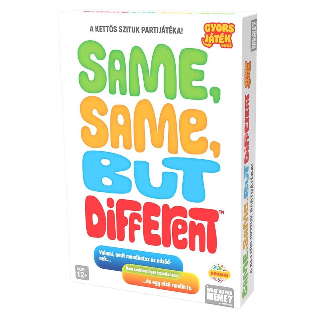 Same Same but Different – Quick Play Edition Party-Brettspiel Bild 1