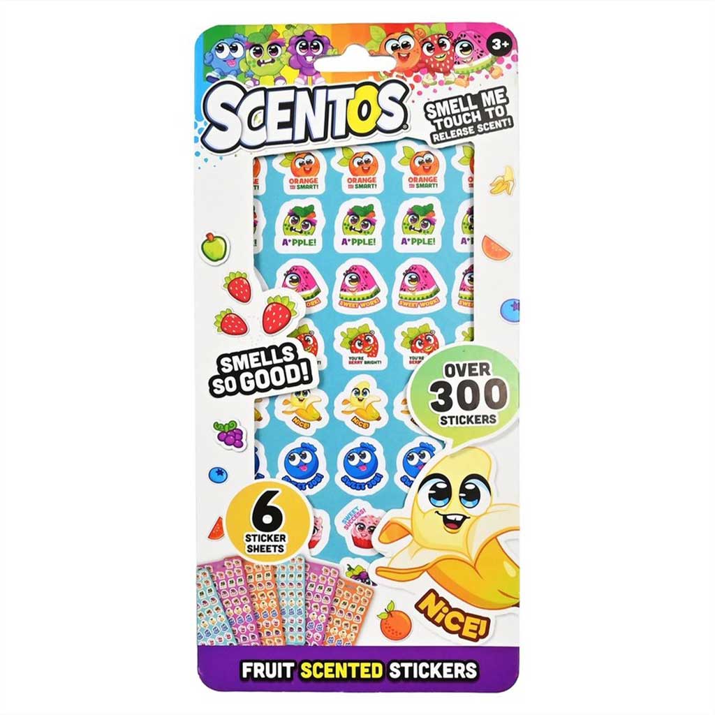 Scentos 6 Blatt mit Fruchtduftaufkleber Bild 1