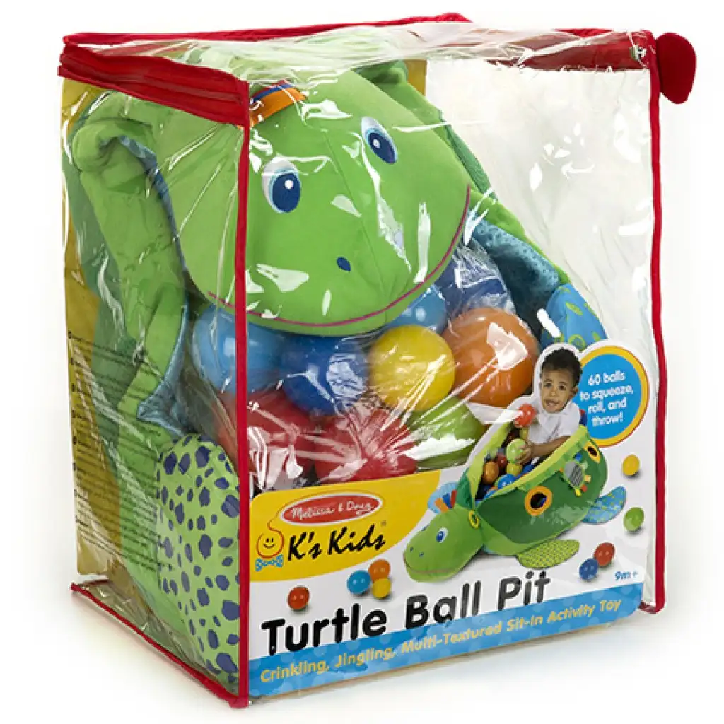 Schildkrötenfloß mit Bällen - Melissa & Doug Bild 1