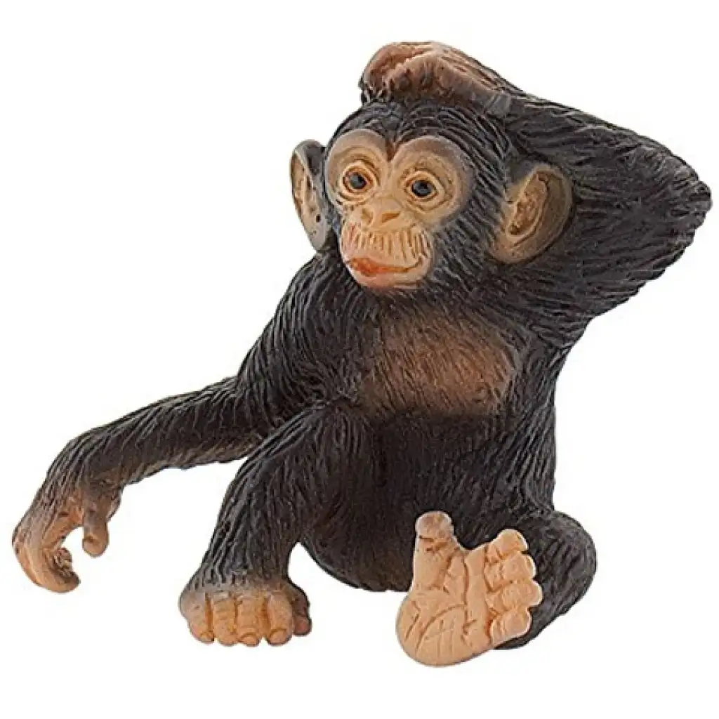 Schimpansenbaby Spielfigur - Bullyland Bild 1