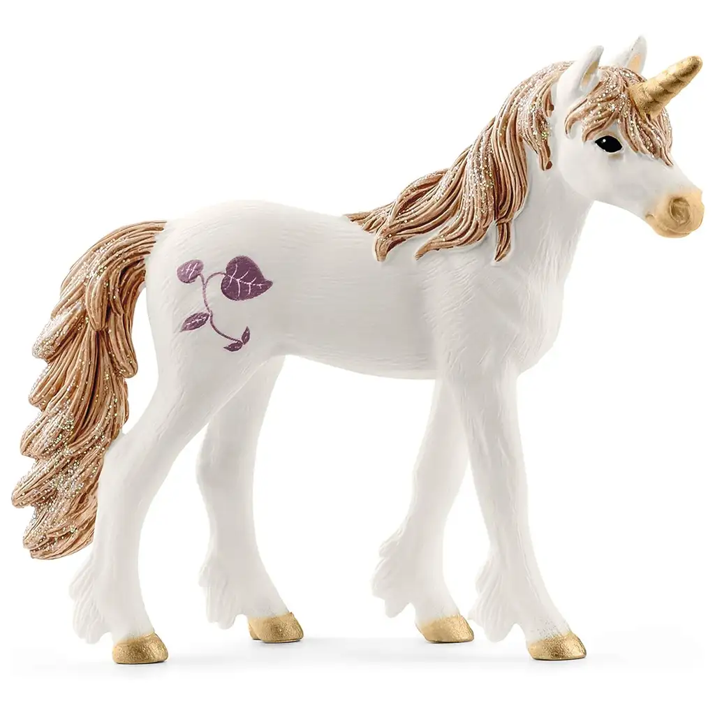 Schleich: Bayala - Glitzerndes Blumenhaus mit Einhörnern, Stall und Teich Spielset (42455) Bild 3