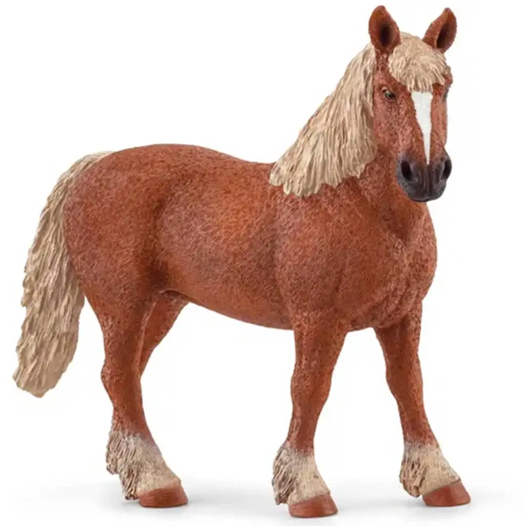 Schleich: Belgisches Kaltblut Pferdefigur (13941) Bild 1