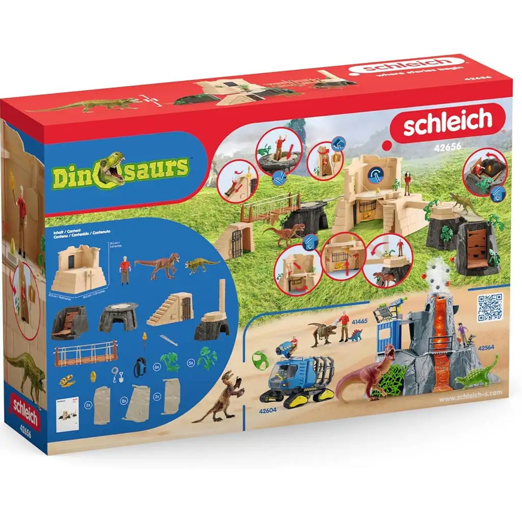 Schleich: Dino Tempel Eroberung Set (42656) Bild 2