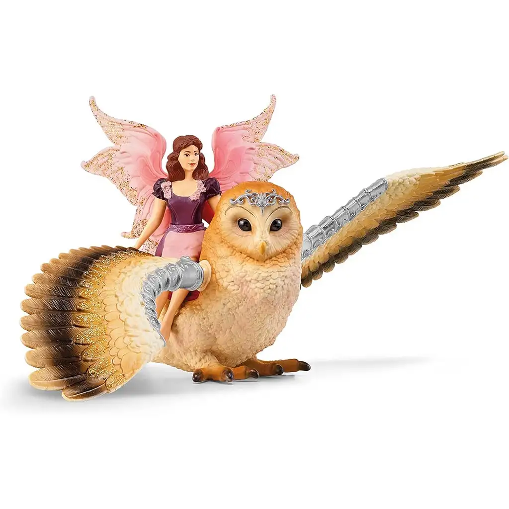 Schleich: Feenreiterin auf Eule Set (70789) Bild 2