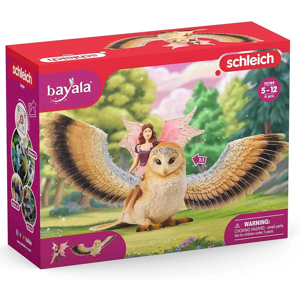 Schleich: Feenreiterin auf Eule Set (70789) Bild 1