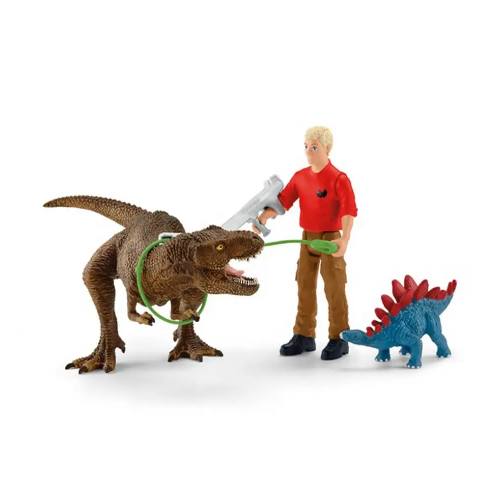 Schleich: Tyrannosaurus Rex Angriff Set (41465) Bild 2