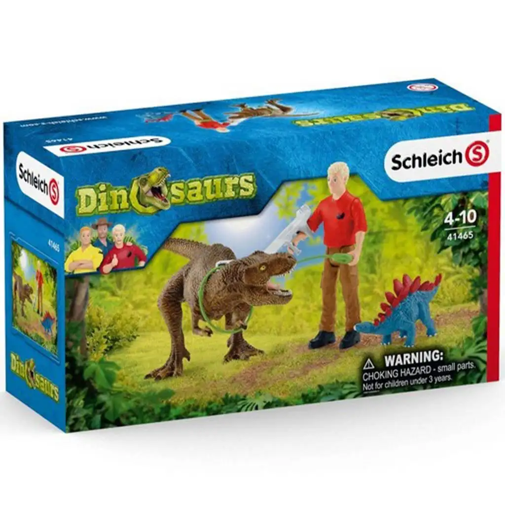 Schleich: Tyrannosaurus Rex Angriff Set (41465) Bild 1