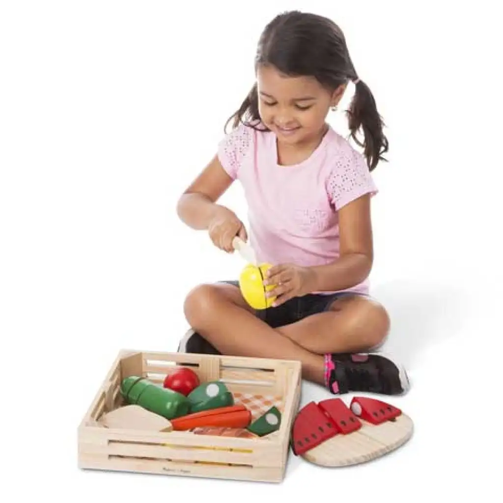Schneidbares Essen im Behälter - Melissa & Doug Bild 3