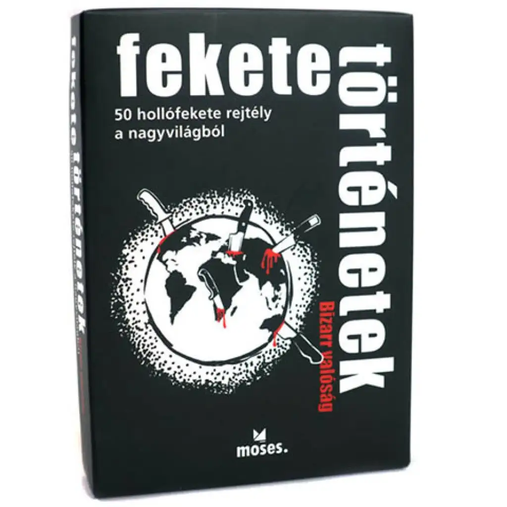 Schwarze Geschichten: Bizarre Realität Logistik Rätsel Gesellschaftsspiel Bild 1