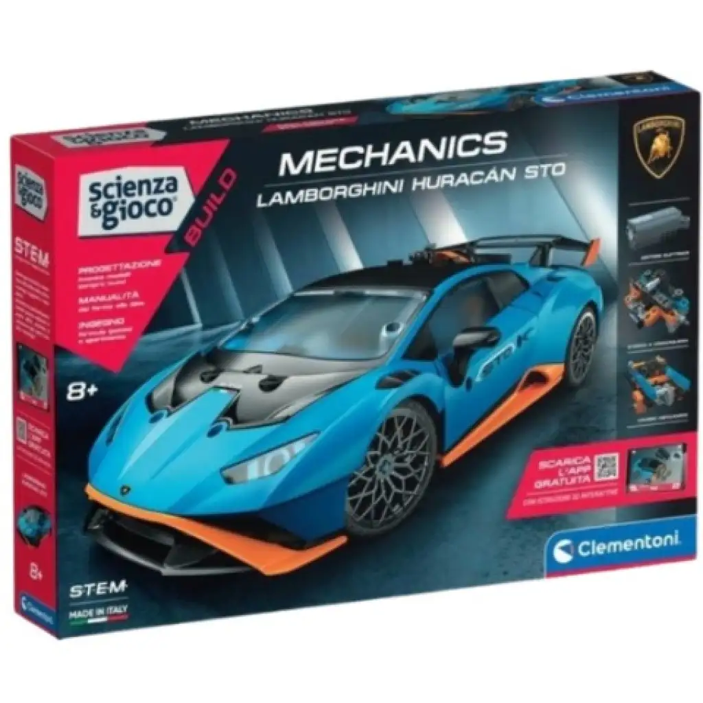 Science&Play: Lamborghini Huracan zusammenbaubares Sportauto - Clementoni Bild 1