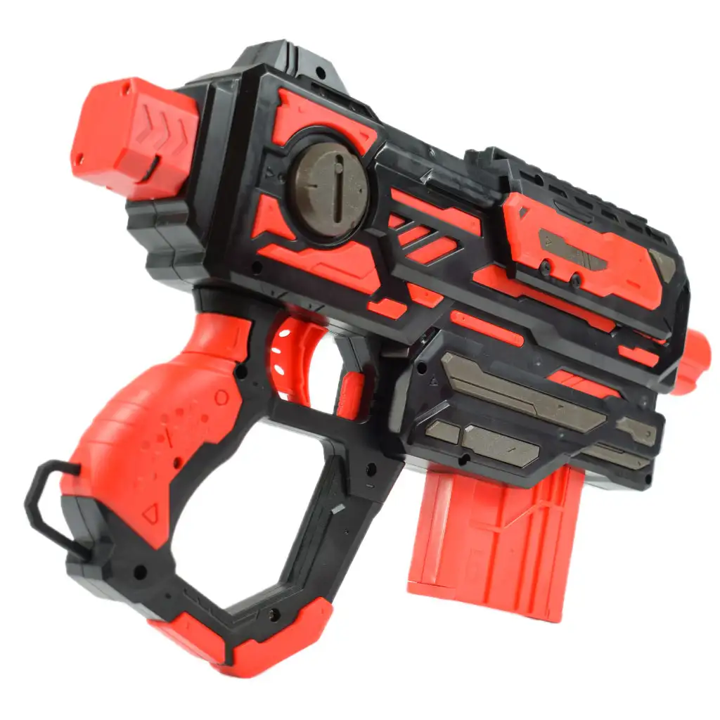 Scorpion Tack Pro: Schaumstoffpistole mit Munition und Magazin, 18 Meter Schussweite Bild 3