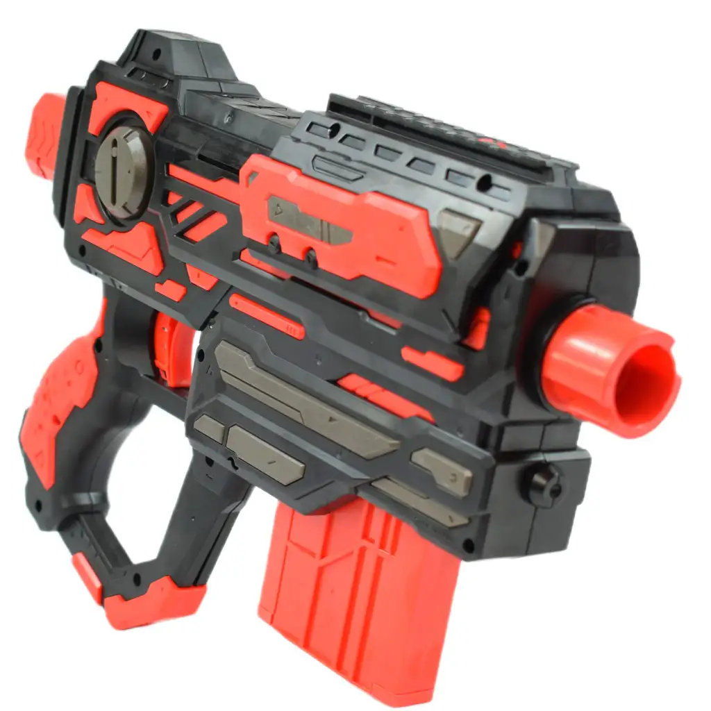Scorpion Tack Pro: Schaumstoffpistole mit Munition und Magazin, 18 Meter Schussweite Bild 4
