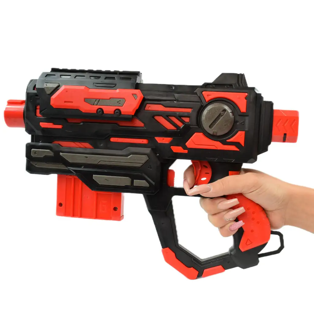 Scorpion Tack Pro: Schaumstoffpistole mit Munition und Magazin, 18 Meter Schussweite Bild 5
