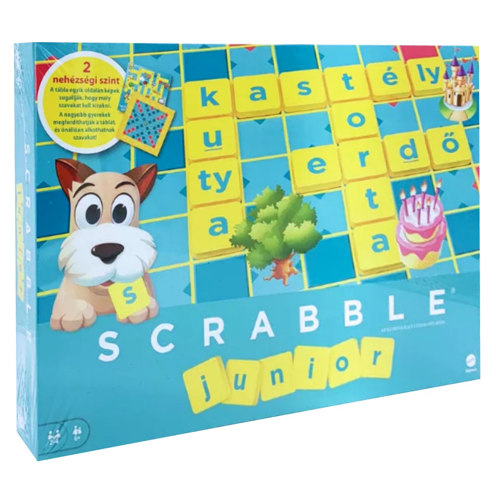 Scrabble Junior Gesellschaftsspiel - Mattel Bild 1