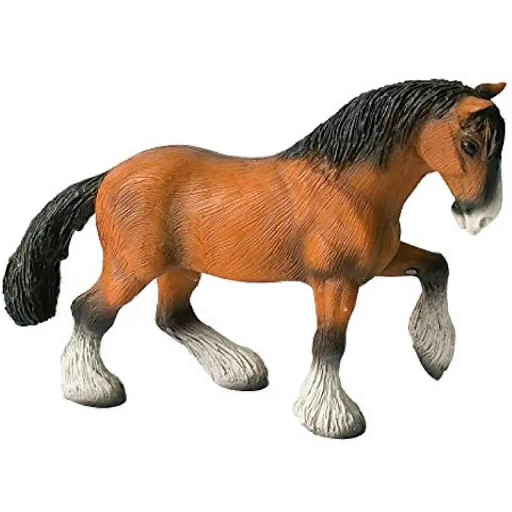 Shire-Pferd Spielfigur - Bullyland Bild 1