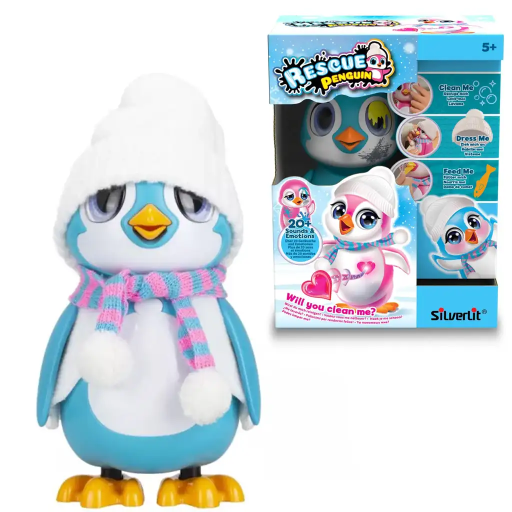 Silverlit: Herziger Pinguin in Blau Bild 1