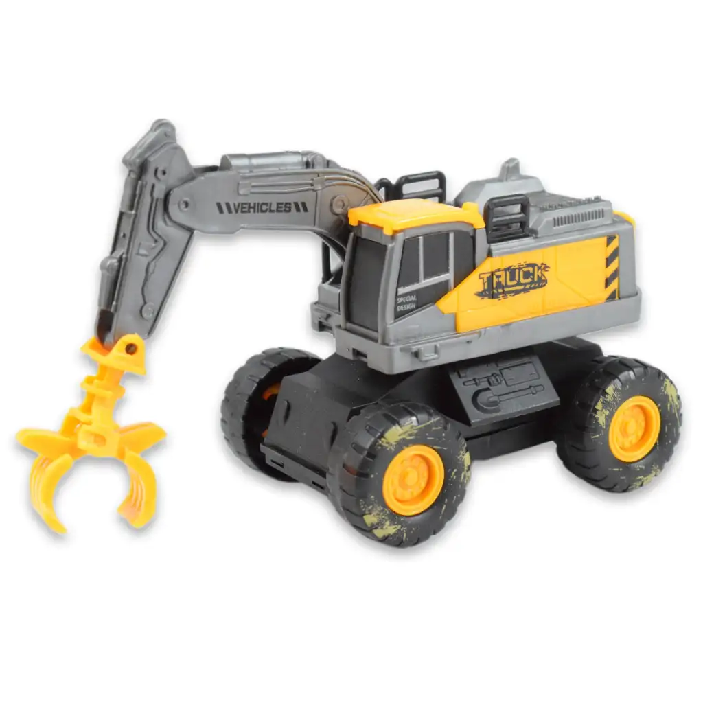 Simulation Vehicle: Arbeitsmaschinenset mit schlammigen Rädern in verschiedenen Ausführungen, 3er-Pack. Bild 7
