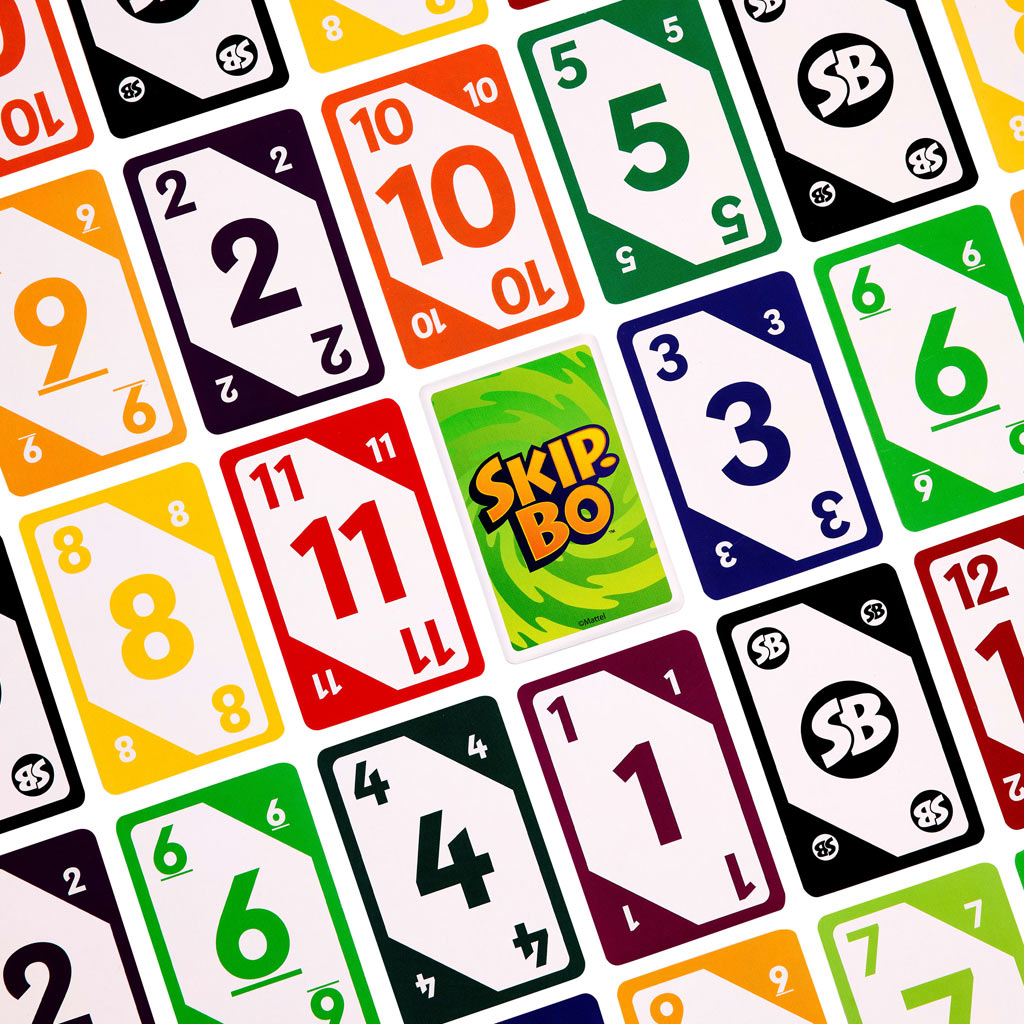 SKIP-BO Kartenspiel - Mattel Bild 3