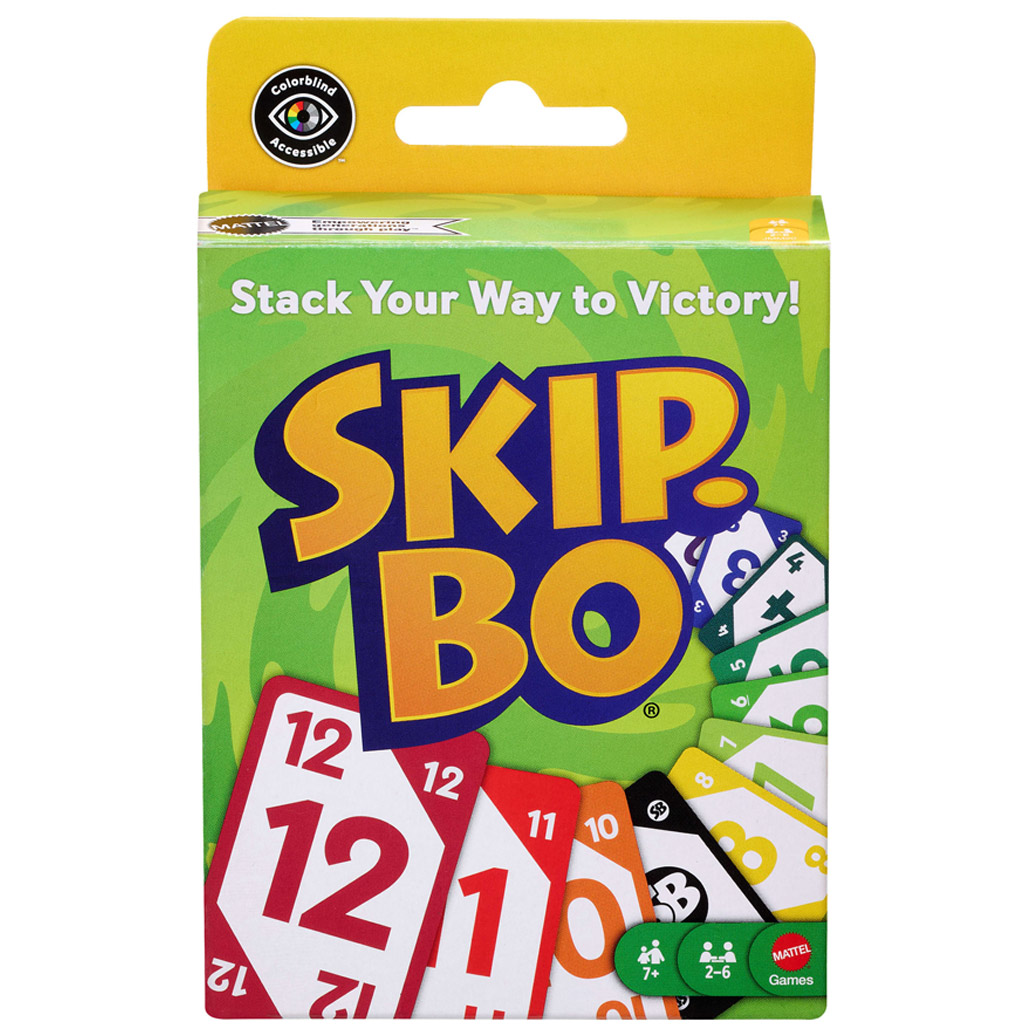 SKIP-BO Kartenspiel - Mattel Bild 1