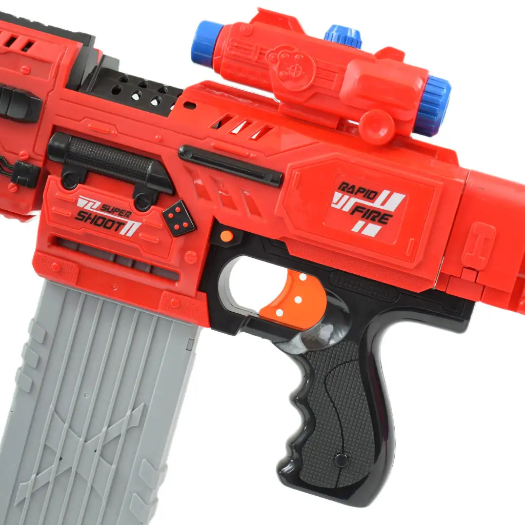 Sniping: Elektrisch umwandelbare riesige Schaumstoffpistole mit Patronen und Zielscheibe 79cm Bild 12