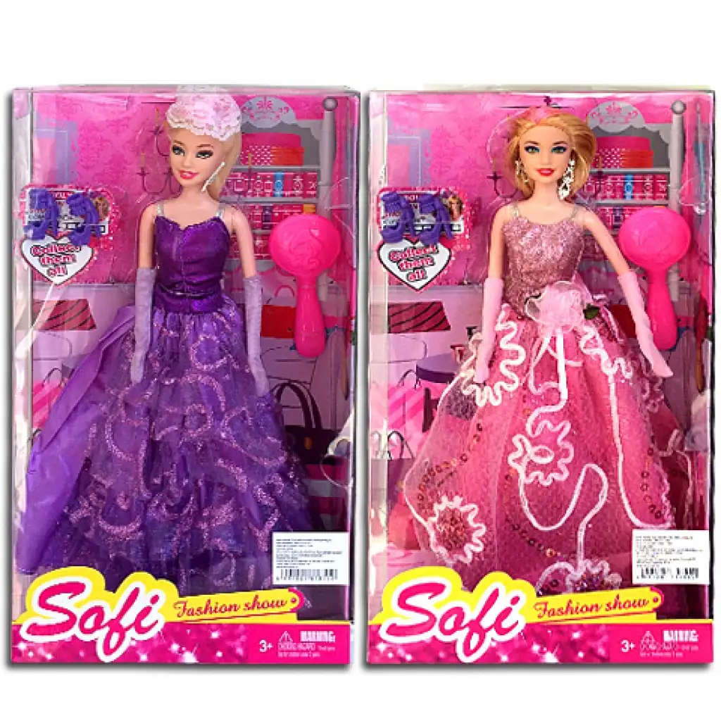 Sofi Modepuppe mit Kamm in 2 Varianten Bild 1