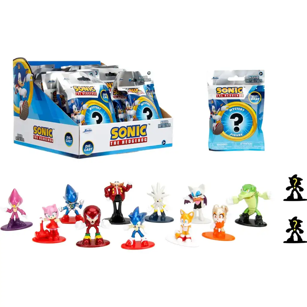 Sonic der Igel Überraschung Nano Metallfiguren 1Stk - Simba Toys Bild 1
