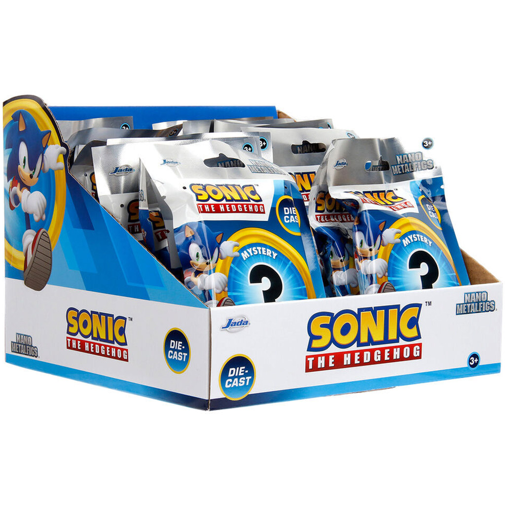 Sonic: Nano Metalfigs Metall Überraschungsfigur, verschiedene, 1 Stück - Jada Toys Bild 1