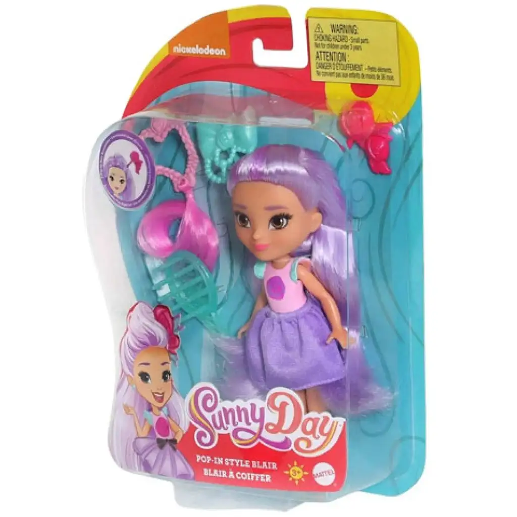 Sonnenstrahl: Blair Puppe mit Zubehör 15cm - Mattel Bild 1