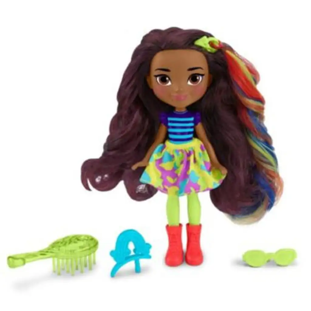 Sonnenstrahl: Rox Puppe mit Zubehör 15cm - Mattel Bild 2