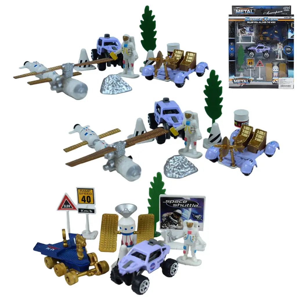 Space Team: Weltraum-Spielset mit Fahrzeugen und Zubehör in verschiedenen Ausführungen 1 Stück Bild 1