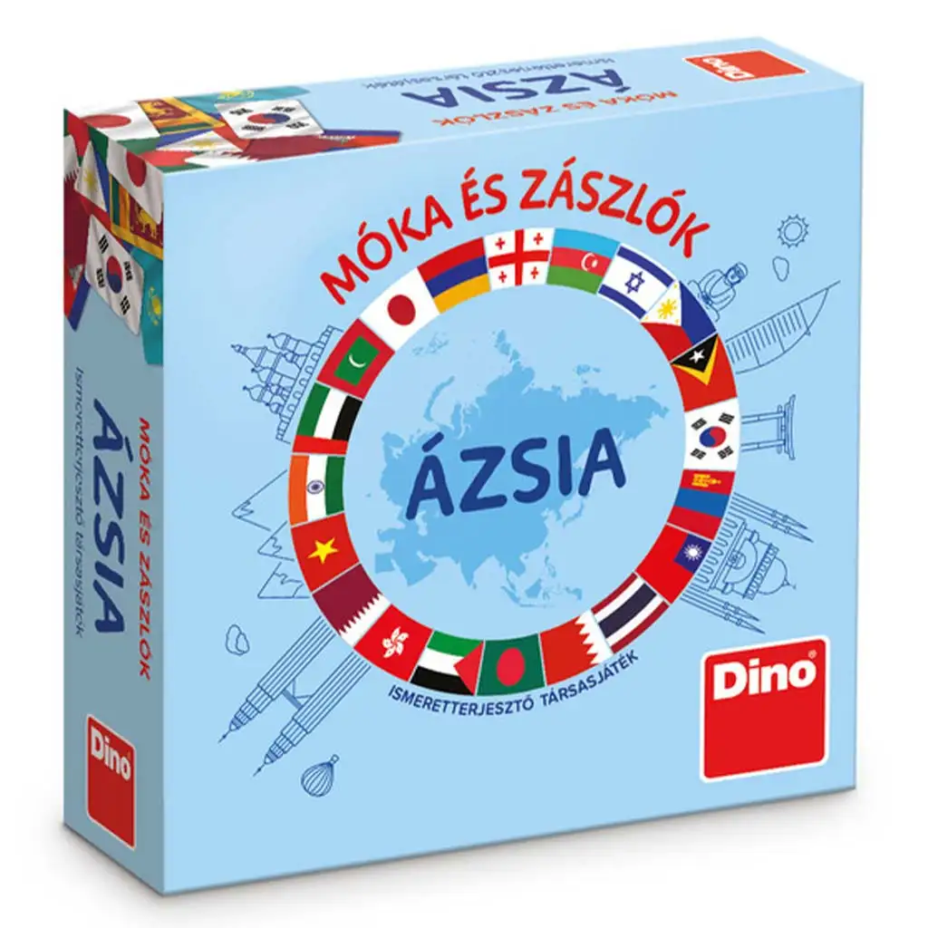 Spaß und Flaggen - Asien Brettspiel Bild 1