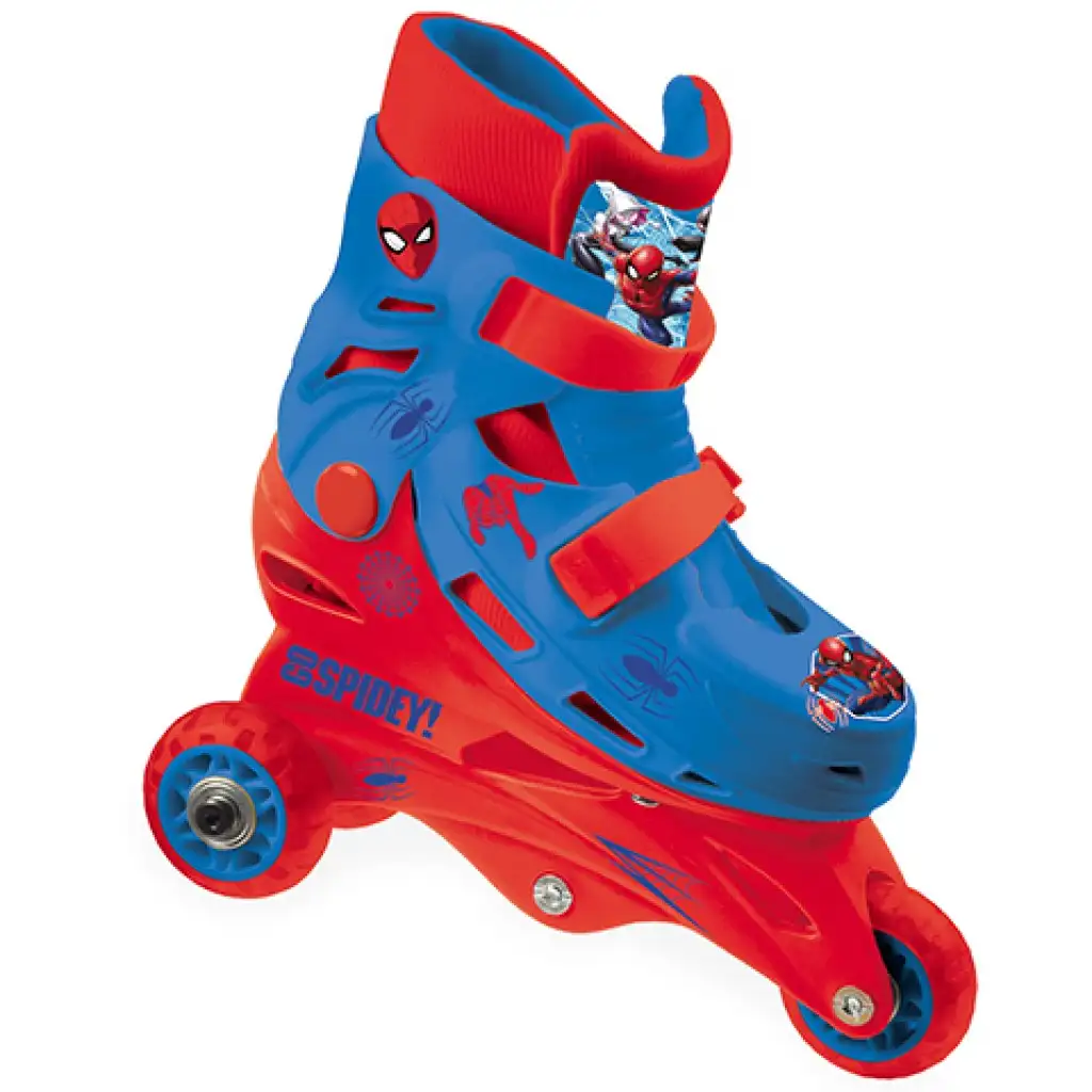 Spider-Man ein- oder zweireihige verstellbare Rollschuhe Größe 29-32 - Mondo Toys Bild 2