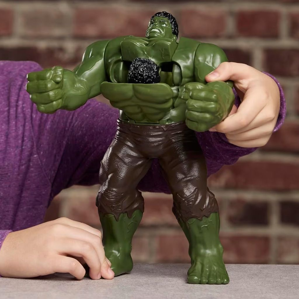 Spider-Man Neuester Tag: Savage Smash Hulk Actionfigur 30cm - Hasbro Bild 3