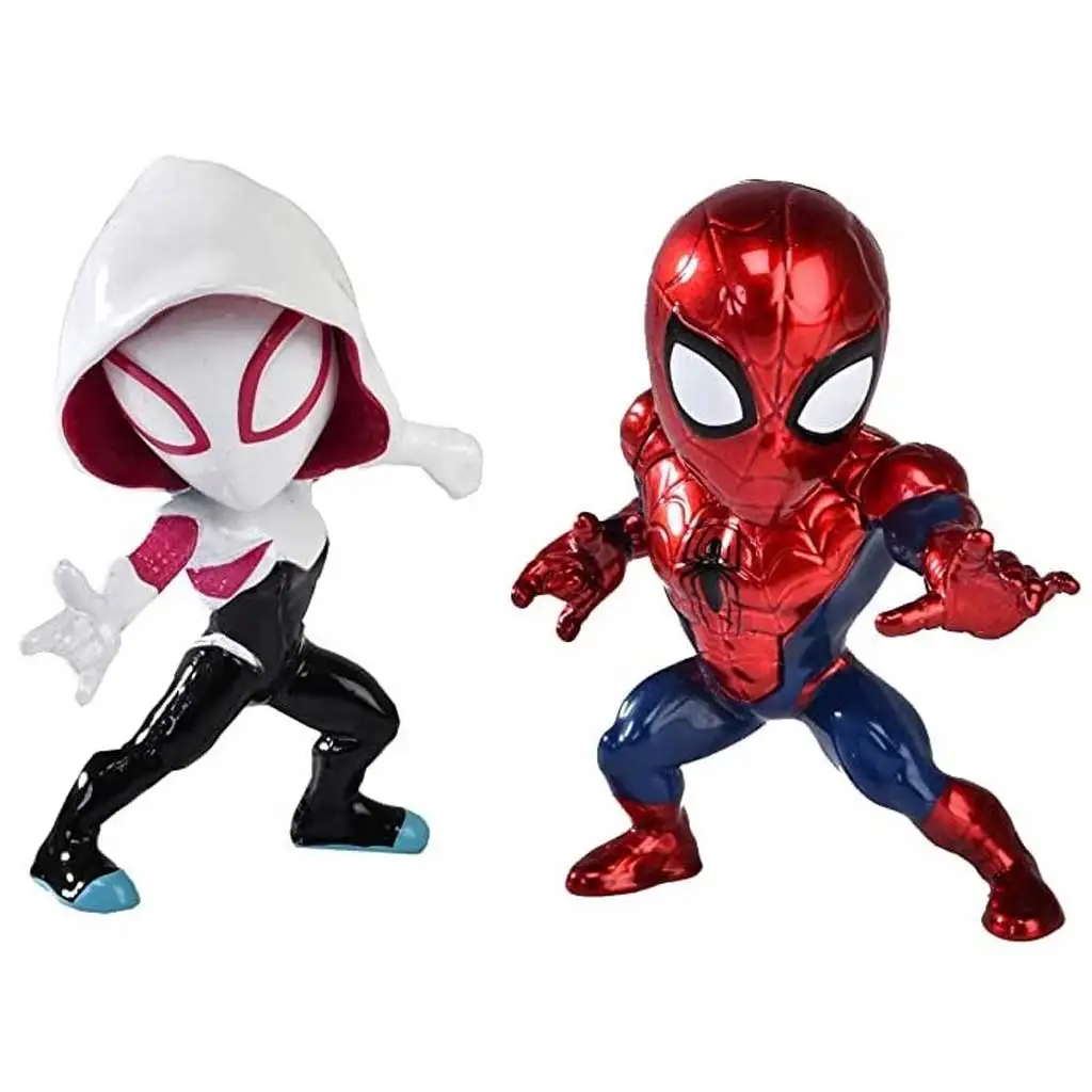 Spider-Man: Spidey und seine fantastischen Freunde Premium Metall Actionfigur 7cm in verschiedenen Ausführungen 1 Stück - Jada Toys Bild 2