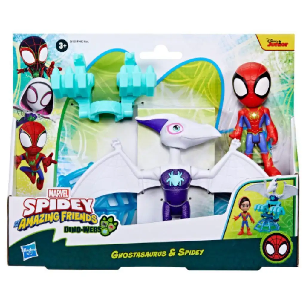 Spidey und seine erstaunlichen Freunde: Ghostasaurus und Spidey Actionfiguren-Set - Hasbro Bild 1